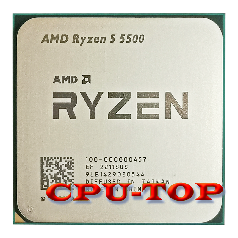 AMD Ryzen 5 5500 R5 5500 3.6 GHz 6 ھ 12  CPU ..